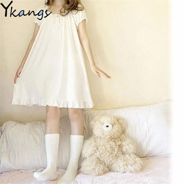 women's sleepwear sleep dress japanese princess style room wear for girls women spring and summer nightwear ruffles sweet bowknot night, Black;red
women's sleepwear sleep dress japanese princess style room wear for girls women spring and summer nightwear ruffles sweet bowknot night, Black;red