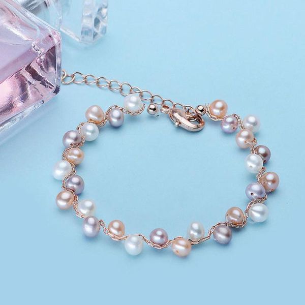 charm bracelets fashionable sweet multicolor pearl bracelet adjustable bangle women's jewelry everyday accessories, Golden;silver
charm bracelets fashionable sweet multicolor pearl bracelet adjustable bangle women's jewelry everyday accessories, Golden;silver