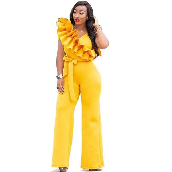 women's jumpsuits & rompers elegant ruffle summer jumpsuit women off shoulder belt overalls streetwear wide leg, Black;white
women's jumpsuits & rompers elegant ruffle summer jumpsuit women off shoulder belt overalls streetwear wide leg, Black;white
