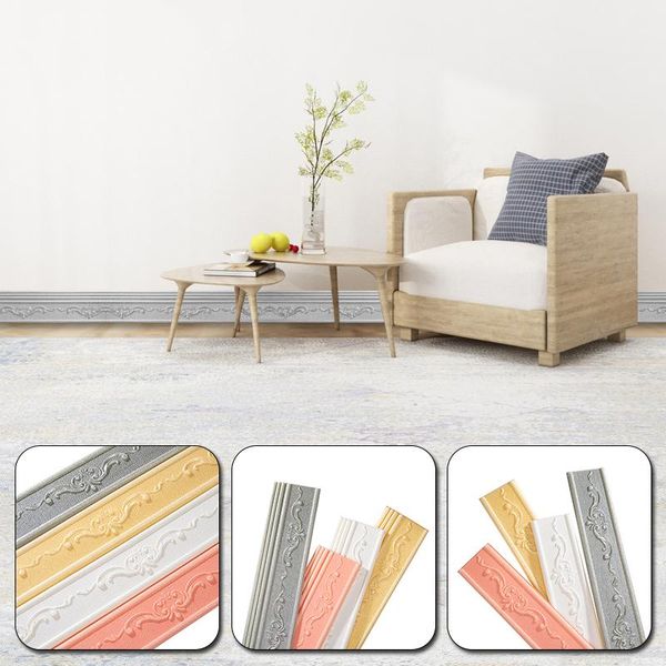 pattern sticker wall trim line skirting border decoration self adhesive household for living room diy background stickers
pattern sticker wall trim line skirting border decoration self adhesive household for living room diy background stickers