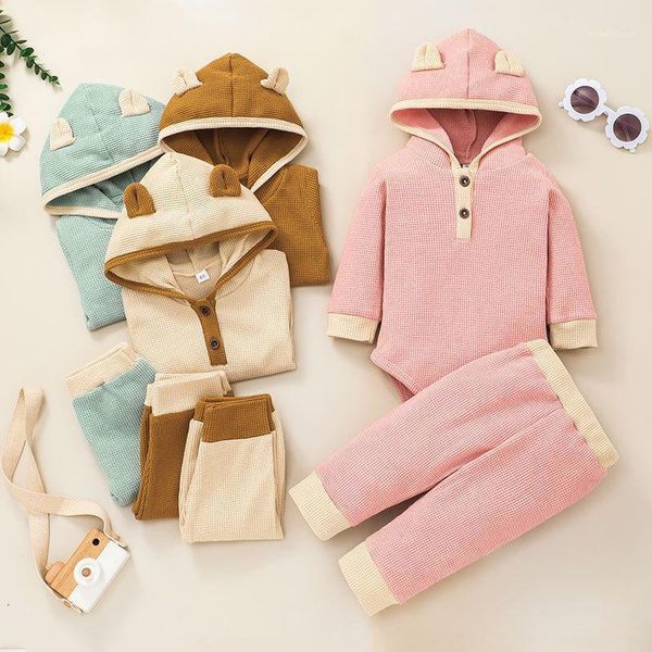 clothing sets autumn 2pcs baby girls boys waffle cute outfits borns splicing hoodies long sleeve rompers pants1, White
clothing sets autumn 2pcs baby girls boys waffle cute outfits borns splicing hoodies long sleeve rompers pants1, White