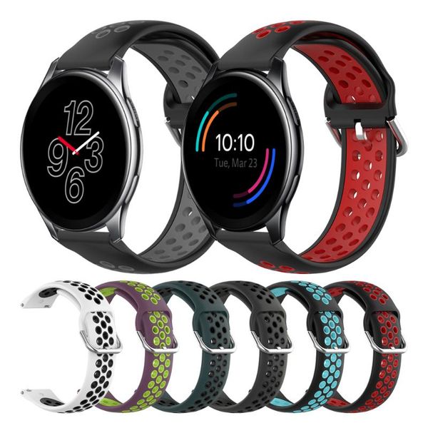 watch bands uebn 22mm sport silicone breathable strap for oneplus bracelet one plus replacement watchbands, Black;brown
watch bands uebn 22mm sport silicone breathable strap for oneplus bracelet one plus replacement watchbands, Black;brown