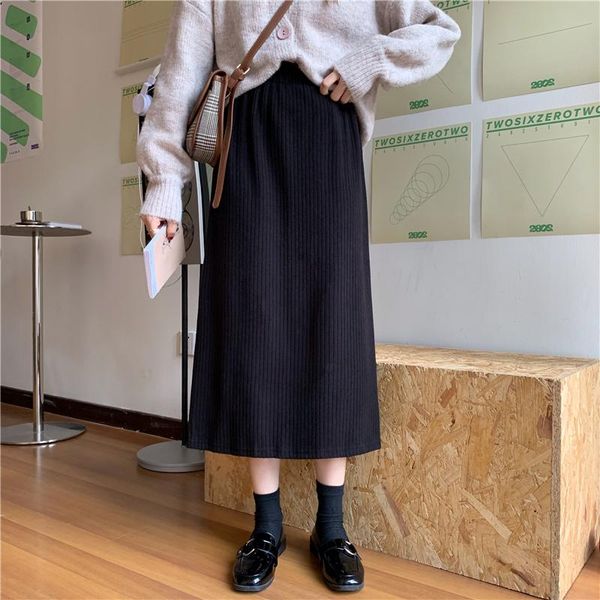 skirts hzirip 2021 spring autumn eleagnt women skirt elastic high waist vintage solid all-match a-line female office lady, Black
skirts hzirip 2021 spring autumn eleagnt women skirt elastic high waist vintage solid all-match a-line female office lady, Black