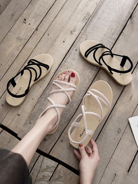 boots style flat sandals in 2021, the female summer fairy wind web celebrity ins tide super fire students roman shoes, Black
boots style flat sandals in 2021, the female summer fairy wind web celebrity ins tide super fire students roman shoes, Black