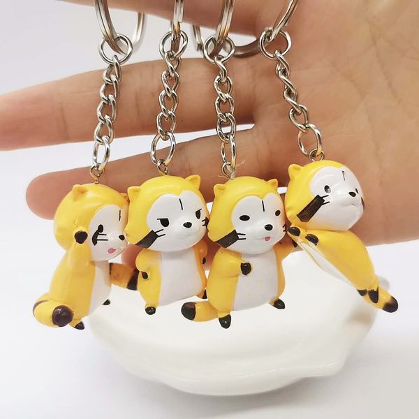2021 fashion keychain cartoon raccoon keychain 3d cartoon doll keychain gift, Silver
2021 fashion keychain cartoon raccoon keychain 3d cartoon doll keychain gift, Silver