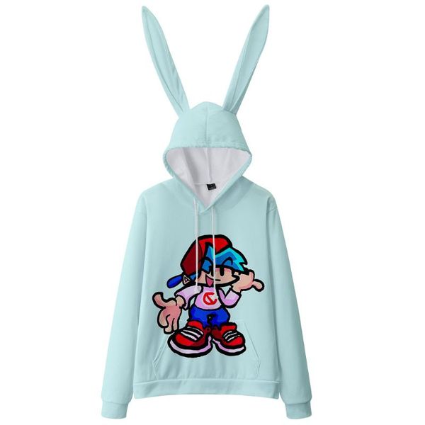 men's hoodies & sweatshirts kawaii ears 3d friday night funkin fashion sweatshirt women men casual, Black
men's hoodies & sweatshirts kawaii ears 3d friday night funkin fashion sweatshirt women men casual, Black