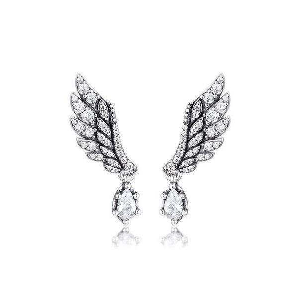 earring dangling angel wing stud earrings sterling silver jewelry 100% 925 women brincos pendientes aretes de mujer, Golden;silver
earring dangling angel wing stud earrings sterling silver jewelry 100% 925 women brincos pendientes aretes de mujer, Golden;silver
