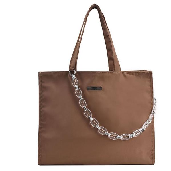 evening bags large-capacity trendy fashion nylon buttote niche design chain underarm bag
evening bags large-capacity trendy fashion nylon buttote niche design chain underarm bag