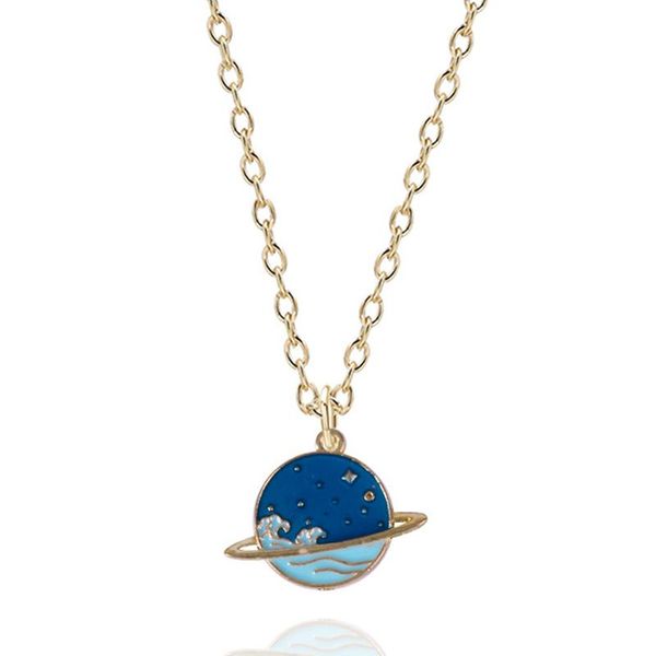 south korea trend planet sea wave pendant necklace fashion men's women's creative accessories unique party jewelry gift necklaces, Silver
south korea trend planet sea wave pendant necklace fashion men's women's creative accessories unique party jewelry gift necklaces, Silver