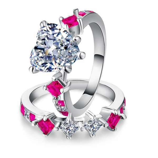 wedding rings 2008 selling fashion luxury atmospheric lady special heart-shaped zircon ring copper silver-plated romantic, Slivery;golden
wedding rings 2008 selling fashion luxury atmospheric lady special heart-shaped zircon ring copper silver-plated romantic, Slivery;golden