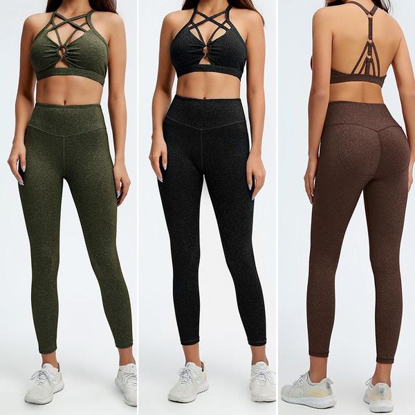 yoga outfit naked-feel set leggings bra sets women fitness suit for clothes high waist gym workout sportswear
yoga outfit naked-feel set leggings bra sets women fitness suit for clothes high waist gym workout sportswear