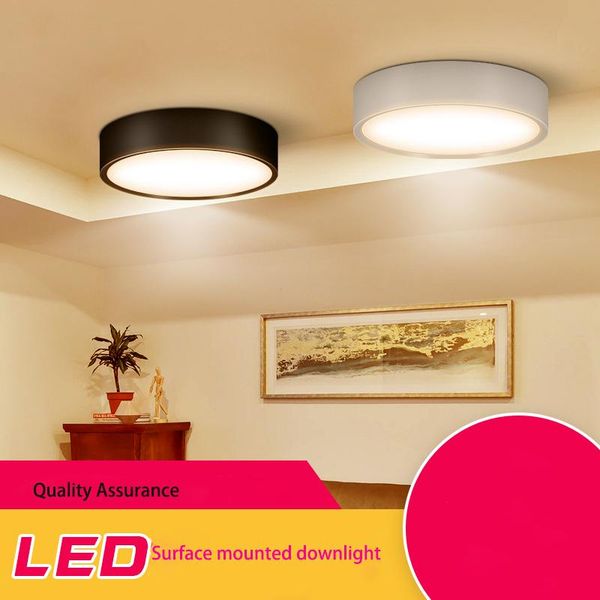 downlights 12w 10w surface mounted downlight led round three-color corridor porch ceiling light el hole 4 inch ultra-thin
downlights 12w 10w surface mounted downlight led round three-color corridor porch ceiling light el hole 4 inch ultra-thin