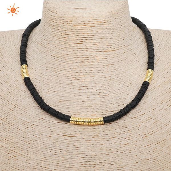 chokers blin color soft pottery gold stainless steel round piece strand necklaces women ethnic african necklace fashion jewelry, Golden;silver
chokers blin color soft pottery gold stainless steel round piece strand necklaces women ethnic african necklace fashion jewelry, Golden;silver