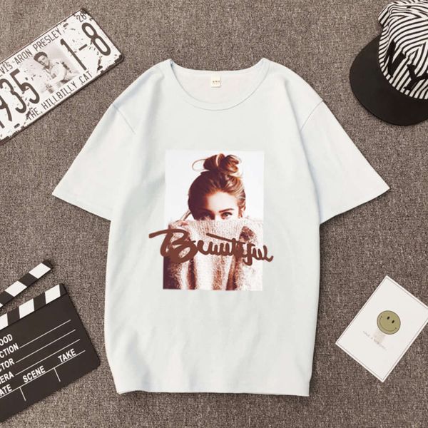 women's t-shirt south korea ulzzang harajuku character head summer loose fitting pullover men's short sleeve printed 26tn, White
women's t-shirt south korea ulzzang harajuku character head summer loose fitting pullover men's short sleeve printed 26tn, White