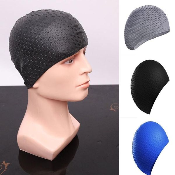 swim cap for women and men silicone swimming non-slip texture excellent elasticity easy to put on off q1je outdoor hats, Black;white
swim cap for women and men silicone swimming non-slip texture excellent elasticity easy to put on off q1je outdoor hats, Black;white