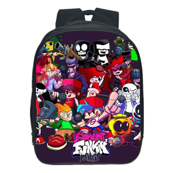 backpack friday night funkin fashion primary middle school students fabric canvas girls kids bag travel
backpack friday night funkin fashion primary middle school students fabric canvas girls kids bag travel