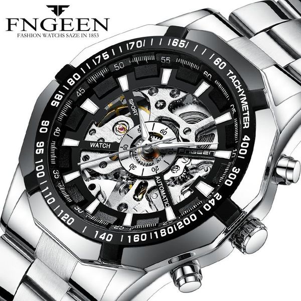 wristwatches men automatic mechanical wristwatch casual sport watches men's gift for man fashion, Slivery;brown
wristwatches men automatic mechanical wristwatch casual sport watches men's gift for man fashion, Slivery;brown