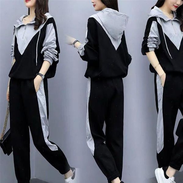 tracksuit two 2 piece women tracksuits set outfits plus size large winter autumn and pant 2pcs clothes, Gray
tracksuit two 2 piece women tracksuits set outfits plus size large winter autumn and pant 2pcs clothes, Gray