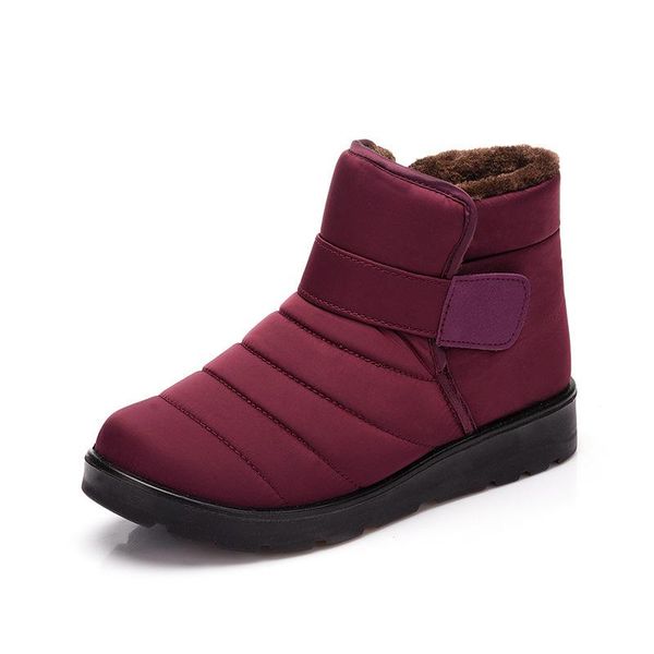 boots plus size 35-44 waterproof flexible cube woman cozy warm fur inside snow winter shoes, Black
boots plus size 35-44 waterproof flexible cube woman cozy warm fur inside snow winter shoes, Black