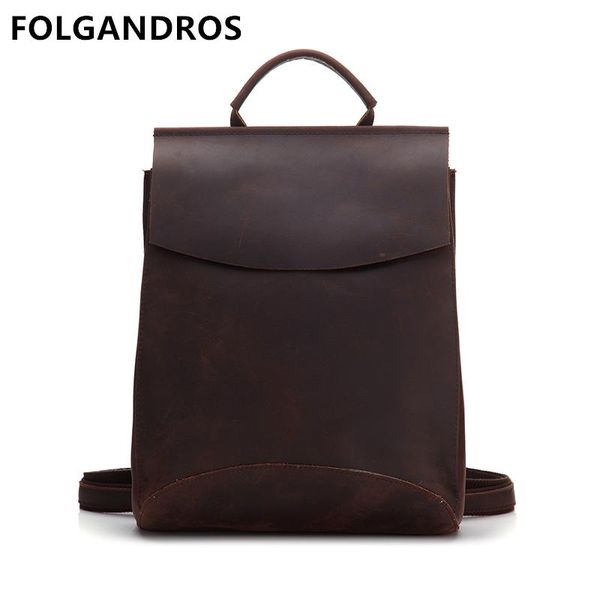 backpack 2021 genuine leather men's cowhide laprucksack vintage crazy horse business school
backpack 2021 genuine leather men's cowhide laprucksack vintage crazy horse business school