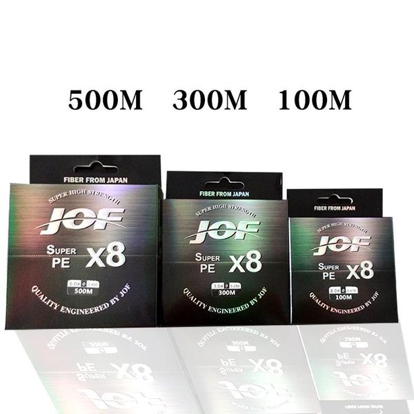 braid line jof x8 300m braided fishing 8 strands multicolor multifilament saltwater pe 15 - 100lb
braid line jof x8 300m braided fishing 8 strands multicolor multifilament saltwater pe 15 - 100lb