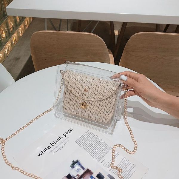 simple little girl mini transparent woven crossbody bag for women design fashion chain flap bag/dsfc088 shoulder bags
simple little girl mini transparent woven crossbody bag for women design fashion chain flap bag/dsfc088 shoulder bags