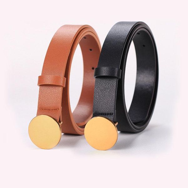belts women's belt korean casual all-match student simple retro round buckle, Black;brown
belts women's belt korean casual all-match student simple retro round buckle, Black;brown