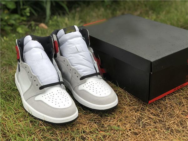 2023 enuine jumpman 1 men's basketball shoes grey white upper black and red sports shoelace box full size 40 --- 47.5
2023 enuine jumpman 1 men's basketball shoes grey white upper black and red sports shoelace box full size 40 --- 47.5