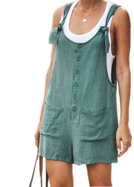women's jumpsuits & rompers womens solid color pockets lace-up cotton linen overalls ladies casual, Black;white
women's jumpsuits & rompers womens solid color pockets lace-up cotton linen overalls ladies casual, Black;white