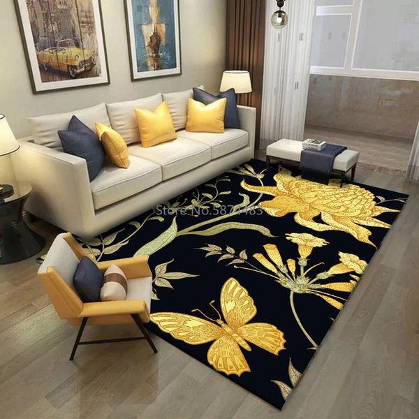 carpets 200*300cm american pastoral style retro black background yellow big flowers plant bedroom living room doormat bedside mat
carpets 200*300cm american pastoral style retro black background yellow big flowers plant bedroom living room doormat bedside mat