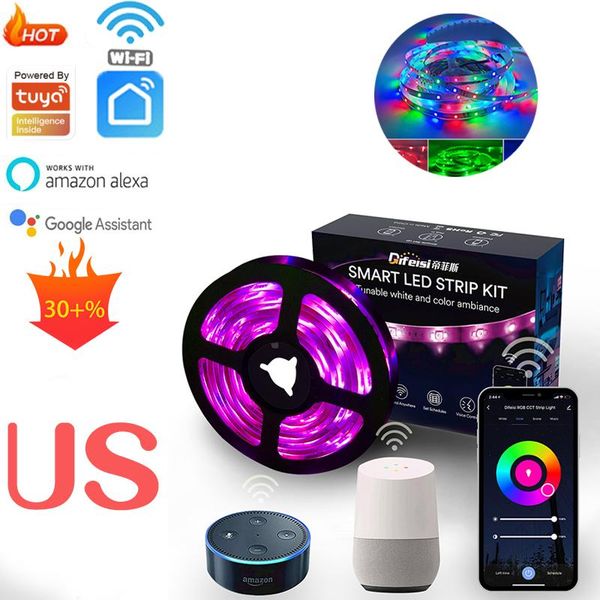 strips 2m tuya smart led light bar, rgb, flexible diy bar with alexa google voice control, bedroom luminous
strips 2m tuya smart led light bar, rgb, flexible diy bar with alexa google voice control, bedroom luminous