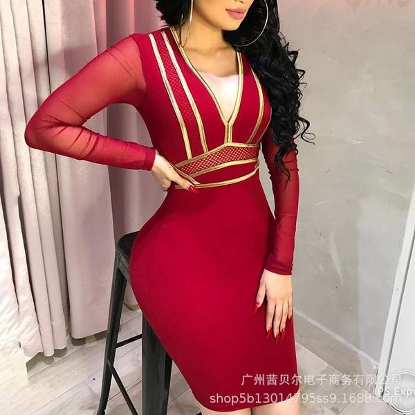 bodycon bandage dress women 2021 v ne long sleeve mesh patchwork mini dress red sheath elegant evening party club dress
bodycon bandage dress women 2021 v ne long sleeve mesh patchwork mini dress red sheath elegant evening party club dress