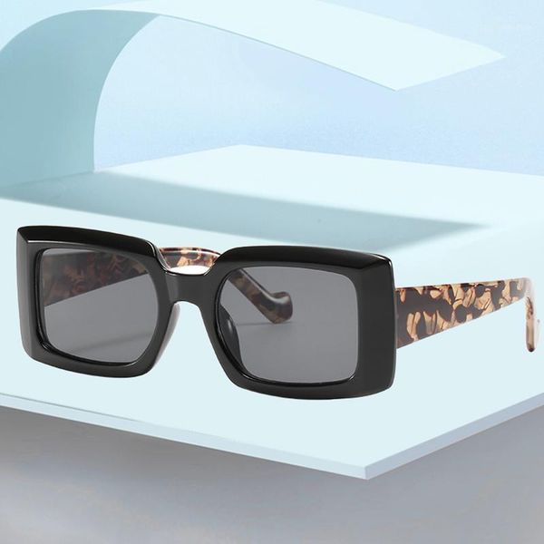 small rectangle sunglasses women vintage designer green black leopard sun glasses men 2021 brand shades fashion square eyewear, White;black
small rectangle sunglasses women vintage designer green black leopard sun glasses men 2021 brand shades fashion square eyewear, White;black