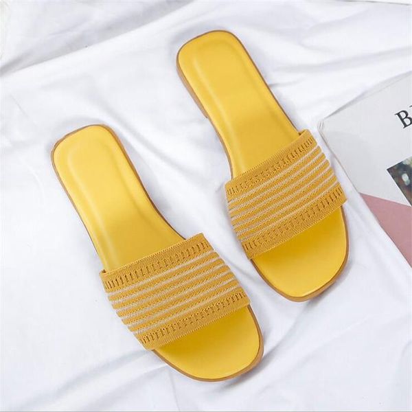 slippers 2021 summer korean fashion small fresh flying weaving breathable candy color flat bottom wild women's, Black
slippers 2021 summer korean fashion small fresh flying weaving breathable candy color flat bottom wild women's, Black