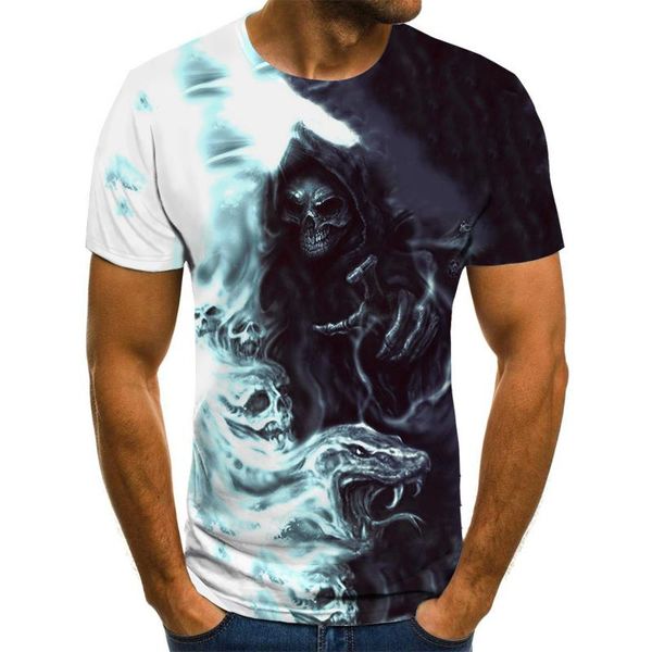 men's t-shirts horror t-shirt summer fashion 3d skull devil theme night club shirt plus size streetwear, White;black
men's t-shirts horror t-shirt summer fashion 3d skull devil theme night club shirt plus size streetwear, White;black