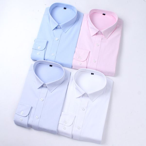 solid shirts men long sleeve casual slim twill mens shirt long sleeve business work camisas comfortable non iron chemise homme 210524, White;black
solid shirts men long sleeve casual slim twill mens shirt long sleeve business work camisas comfortable non iron chemise homme 210524, White;black