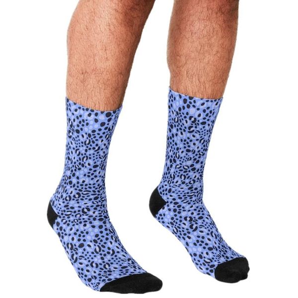 men's socks funny leopard spots on blue pattern printed hip hop men happy cute boys street style crazy for, Black
men's socks funny leopard spots on blue pattern printed hip hop men happy cute boys street style crazy for, Black