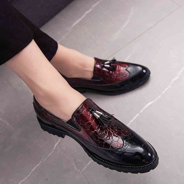 dress shoes men's slip on leather vintage business oxfords flat soft bottom male footwear spring tassel loafers for men xq6r, Black
dress shoes men's slip on leather vintage business oxfords flat soft bottom male footwear spring tassel loafers for men xq6r, Black