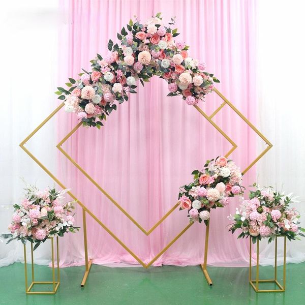 decorative flowers & wreaths wedding arch rhombus shelf backdrop frame quadrilateral geometry flower stand shooting props arrangement decor
decorative flowers & wreaths wedding arch rhombus shelf backdrop frame quadrilateral geometry flower stand shooting props arrangement decor