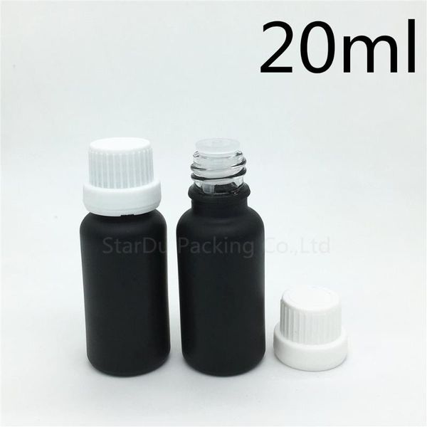 storage bottles & jars 200pcs 20ml black frosted glass bottle vials essential oil white tamper evident cap perfume
storage bottles & jars 200pcs 20ml black frosted glass bottle vials essential oil white tamper evident cap perfume