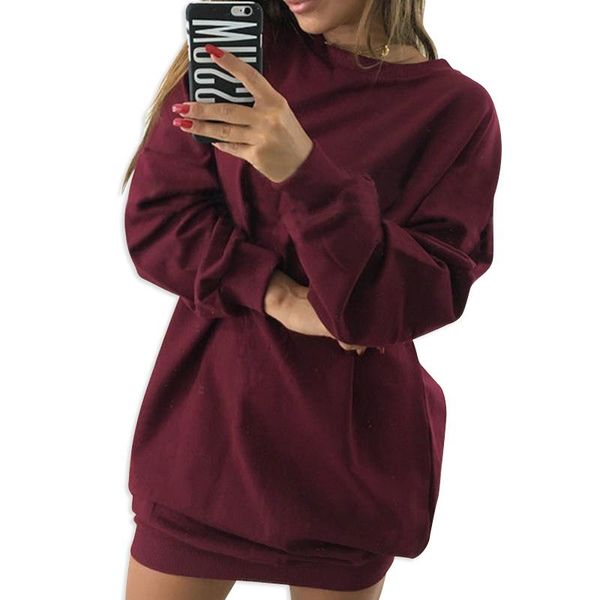 women's hoodies & sweatshirts europe america casual women solid color sweatshirt long russia autumn winter smock sudadera mujer, Black
women's hoodies & sweatshirts europe america casual women solid color sweatshirt long russia autumn winter smock sudadera mujer, Black