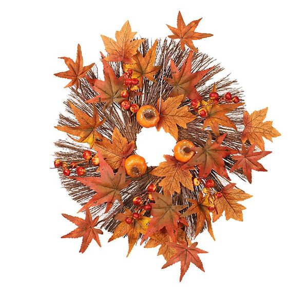 decorative flowers & wreaths autumn pumpkin wreath halloween decorations for home rattan ring front door thanksgiving holiday dec
decorative flowers & wreaths autumn pumpkin wreath halloween decorations for home rattan ring front door thanksgiving holiday dec