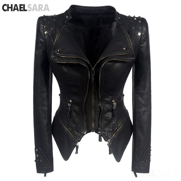 women's leather & faux 2021 women autumn winter soft jackets coats lady black pu rivet zipper epaulet motorcycle streetwear plus size
women's leather & faux 2021 women autumn winter soft jackets coats lady black pu rivet zipper epaulet motorcycle streetwear plus size