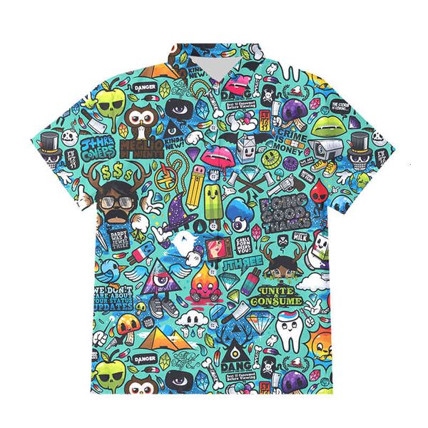 men's hoodies & sweatshirts ogkb wholesale women clothing 3d funny print men button shirt hip hop casual anime graffiti short sleeve st, Black
men's hoodies & sweatshirts ogkb wholesale women clothing 3d funny print men button shirt hip hop casual anime graffiti short sleeve st, Black