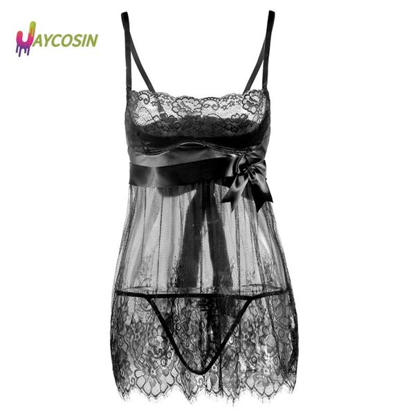 women's sleepwear exotic dresses hollow out women lace lingerie erotique backless babydoll erotik nightdress dress for night nightg, Black;red
women's sleepwear exotic dresses hollow out women lace lingerie erotique backless babydoll erotik nightdress dress for night nightg, Black;red