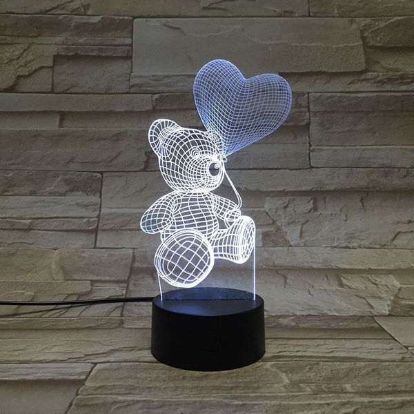 plug in 3d acrylic lamp led light usb teddy heart bear mood table love nightlight with sensor a favorite gift for mom mother's day
plug in 3d acrylic lamp led light usb teddy heart bear mood table love nightlight with sensor a favorite gift for mom mother's day