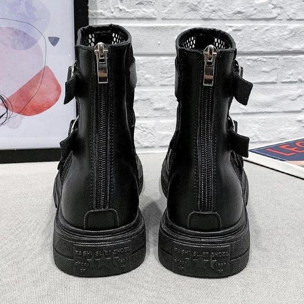 boots 2021 summer fashion mesh hollow british style back zipper japanese short women, Black
boots 2021 summer fashion mesh hollow british style back zipper japanese short women, Black