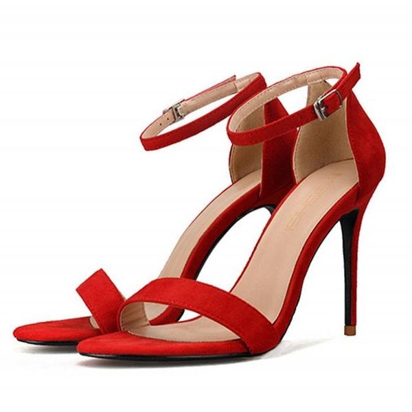 women's sandals high heels shoes summer ankle strap gladiator open toe party red wedding h0052, Black
women's sandals high heels shoes summer ankle strap gladiator open toe party red wedding h0052, Black