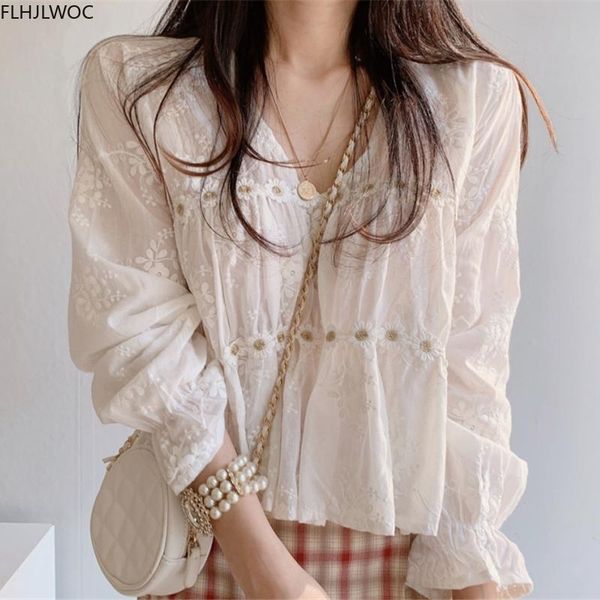 hollow out crochet 2021 fall autumn cute sweet casual loose preppy style girls japan women cotton blend blouses women's & shirts, White
hollow out crochet 2021 fall autumn cute sweet casual loose preppy style girls japan women cotton blend blouses women's & shirts, White