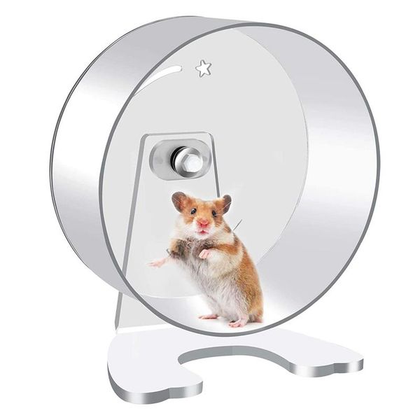 8.7in hamster exercise wheel with bracket silent acrylic running for hamsters, gerbils, mice and other small pets animal supplies
8.7in hamster exercise wheel with bracket silent acrylic running for hamsters, gerbils, mice and other small pets animal supplies